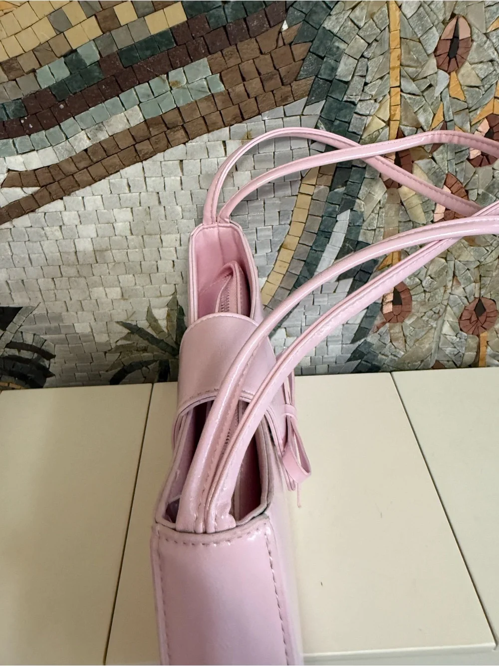 Cute pink shoulder bag